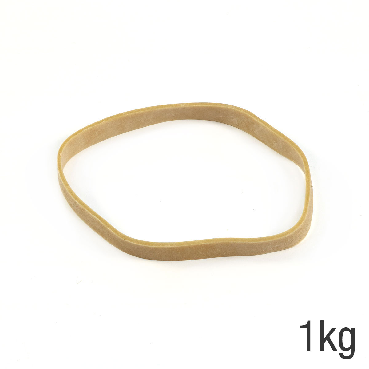 ELASTIQUES - SAC DE 1KG DE CAOUTCHOUC BLOND - FORMAT : 110X8MM