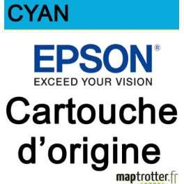 EPSON - T5962 - CARTOUCHE D'ENCRE CYAN - PRODUIT D'ORIGINE - 350ML - C13T596200