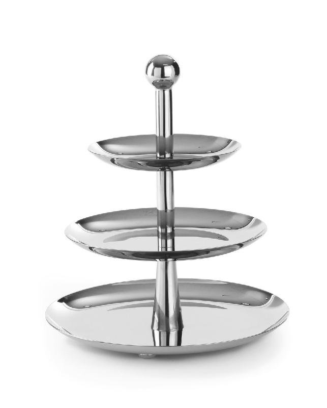 Etagère 3 niveaus inox 18/8 - 429914_0