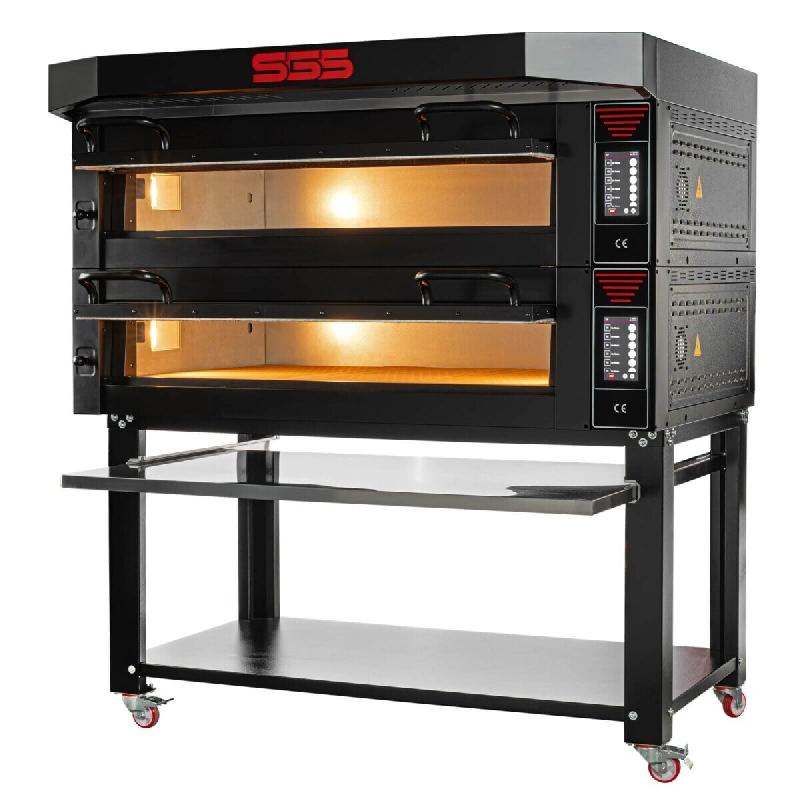 Four de boulangerie-pâtisserie 2 chambres – écran tactile – 21 kW – 166 x 126.5 cm – Réf. AKS-MD1200 - AKS-MD1200_0
