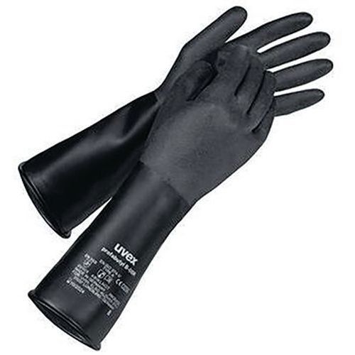 GANTS DE MANUTENTION PROTECTION CHIMIQUE PROFABUTYL B-05 R - TAILLE 8 - UVEX