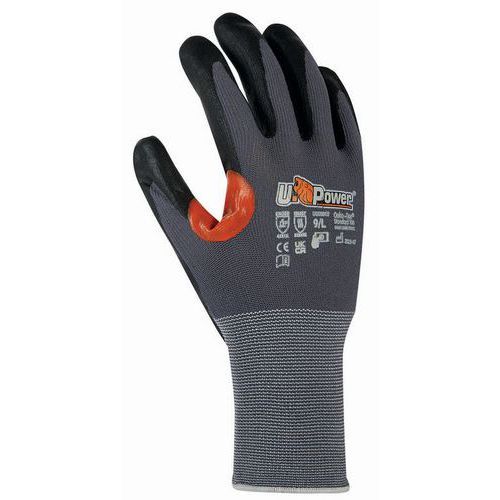 GANTS DE MANUTENTION TACTILE ENDUCTION NITRILE KUMBA T9 - U POWER