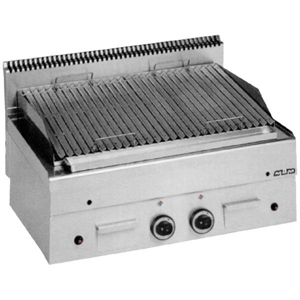 Grillade MBM GPL86 - grand modèle - grille viande en V - acier inoxydable - charbon_0