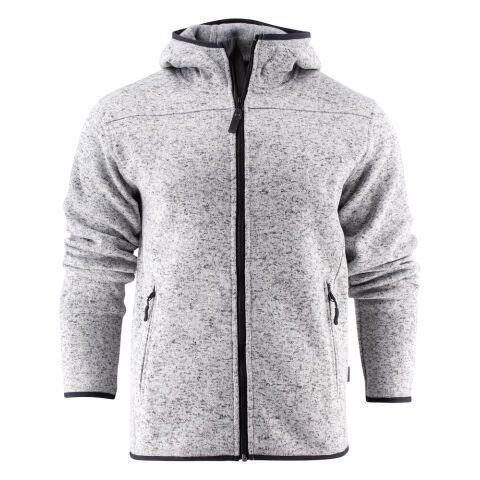 JAMES HARVEST RICHMOND VESTE POLAIRE HOMMES GRIS MÉLANGE - TAILLE XL