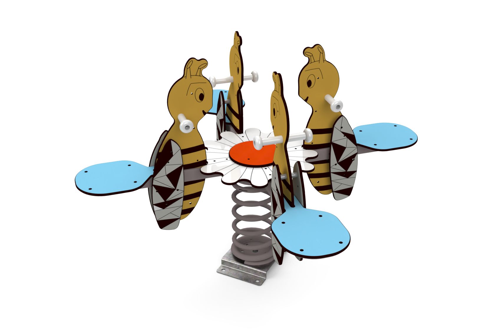 Jeux à ressort pour enfants - Quatros Abeilles_0