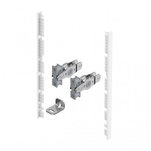 KIT RACCORD FAÇADE DE TIROIR À L'ANGLAISE AVANTECH YOU-H187MM-BLANC HETTICH