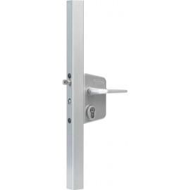 LOCINOX SERRURE POUR TUBE CARRE OU RECTANGLE DE 60 À 80 MM