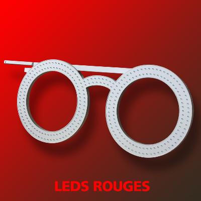 Enseigne drapeau lunettes d'opticien 
