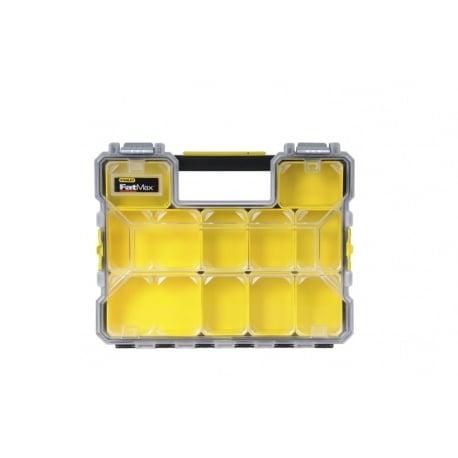 Organiseur etanche profondeur 64mm - 10 compartiments amovibles -  STANLEY fatmax 1-97-517_0