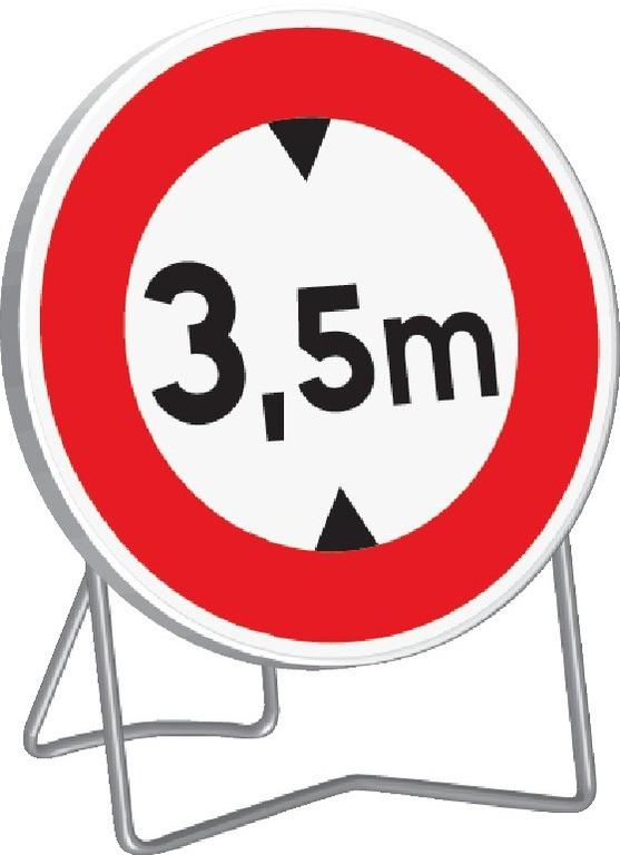 Panneaux Taliasign B 850 mm classe 1 Interdictions, Obligations, Prescriptions et Fins - PNTLGLV1B12-TL02/P_0