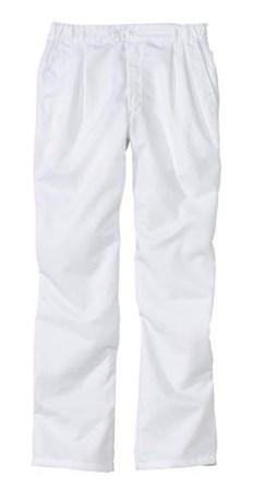 PANTALON DE CUISINE POLYVALENT HOMME BLANC T.56
