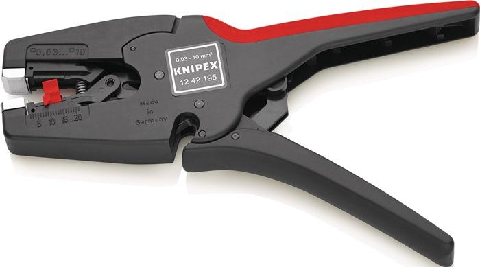 Pince à dénuder automatique MultiStrip® 10 - longueur 195 mm - 0,03-10 mm² (AWG 32-7) - KNIPEX_0