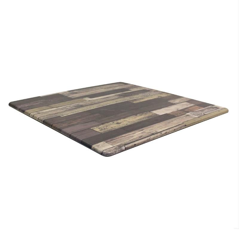Plateau de table restaurant Topalit Smart Line 60x60 - PLANCHA BRUN_0