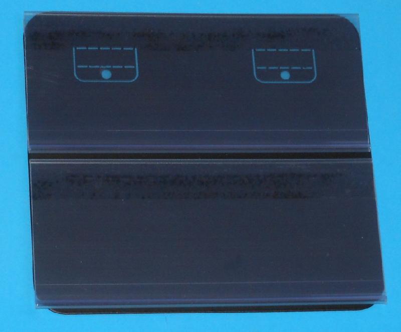 Porte-étiquette double pour rayon Fruits et Légumes_0