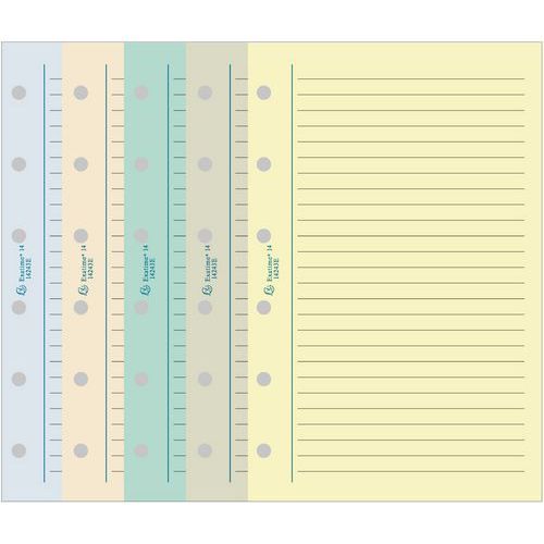 RECHARGE EXATIME 17 ÉTROIT TRAVERS COULEURS - EXACOMPTA
