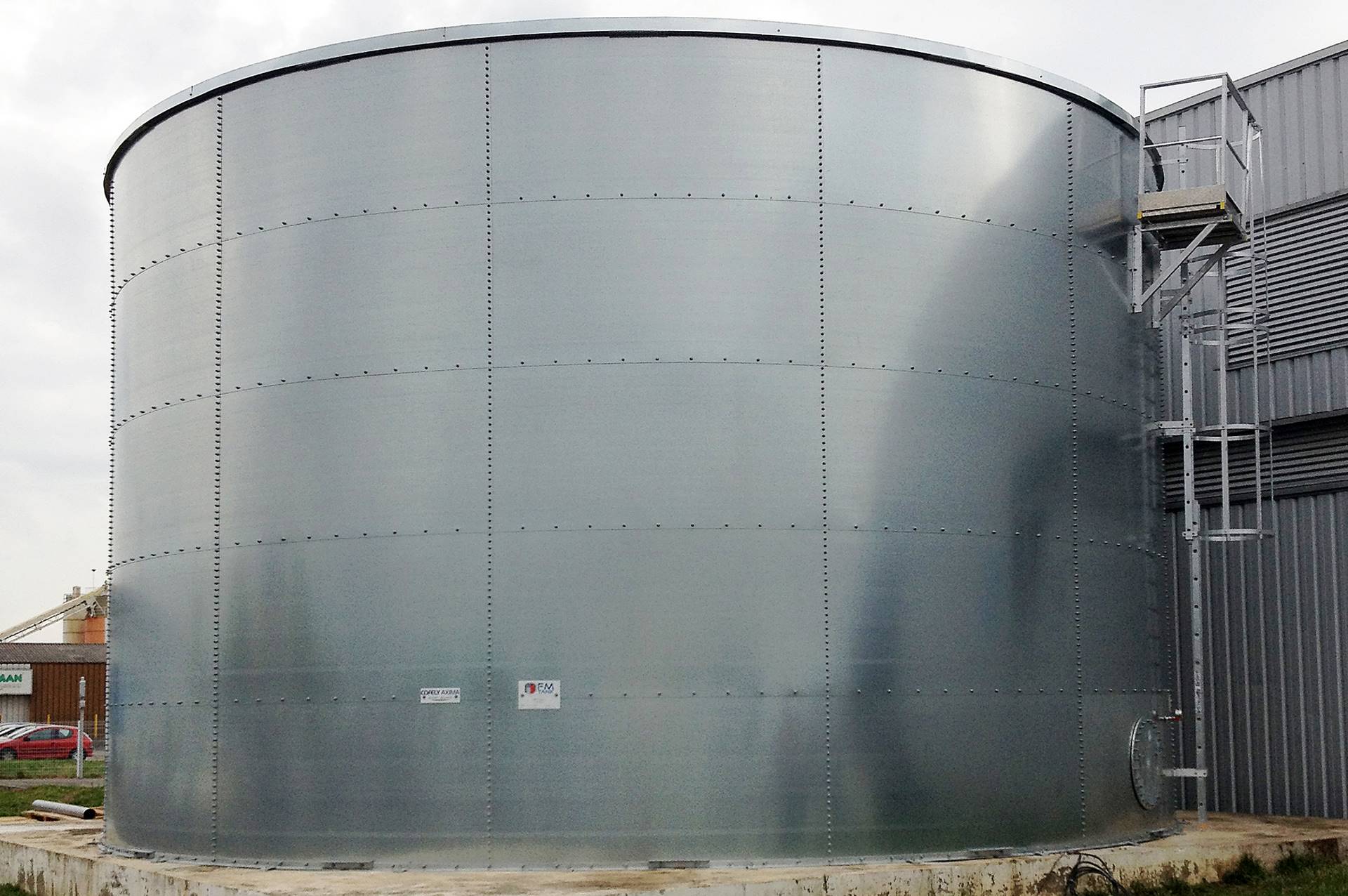 Réservoir incendie de 449 m3  - FM TANK_0