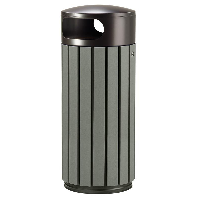 ROSSIGNOL CORBEILLE A POSER OU A FIXER ZENO ETIK - 60 L -  LATTE RECYCLE / GRIS MANGANESE