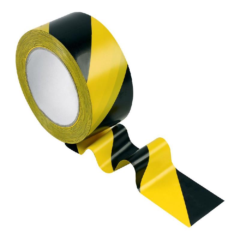 Ruban de marquage jaune et noir 50 mm x 33 M_0