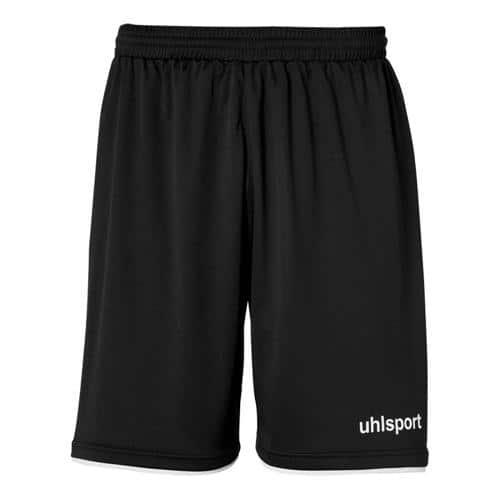 SHORT CLUB ENFANT - UHLSPORT - NOIR/BLANC