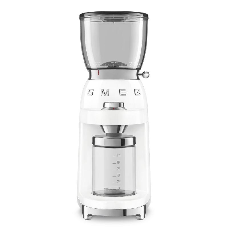 SMEG Moulin à Café 350g 150w Blanc cgf01wheu - blanc multi-matériau CGF01WHEU_0