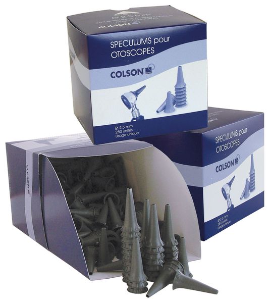 SPÉCULUMS AURICULAIRES POUR OTOSCOPE COLSON