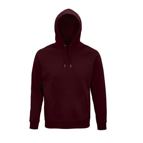 SWEAT PERSONNALISABLE COTON ORGANIQUE BIO BORDEAUX