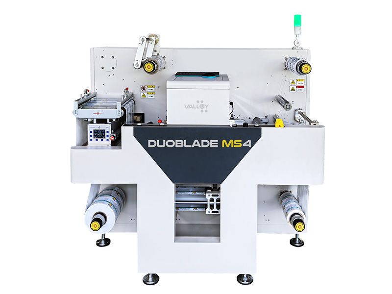 Système de découpe d'étiquettes numériques - Valloy Duoblade MS4 - 4 têtes de découpe_0