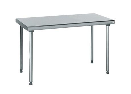TABLE INOX CENTRALE LONGUEUR 1200 MM