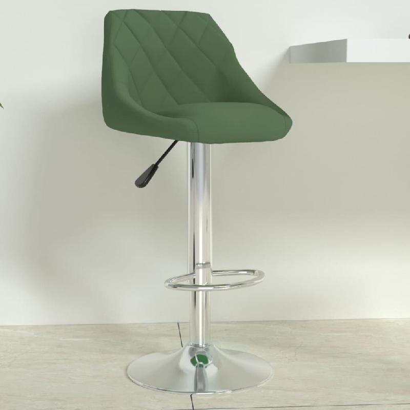 Tabouret de bar Vert foncé Velours Modèle Flex Ligne - 335297_0