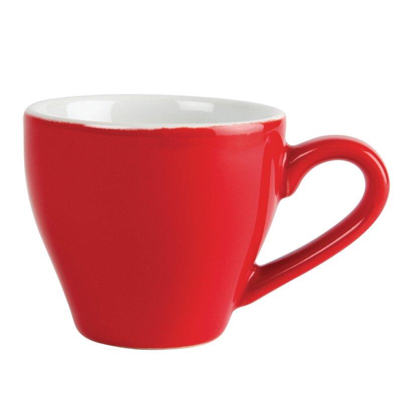 TASSE À EXPRESSO OLYMPIA 11,5 CL - ROUGE - 12 PIÈCES