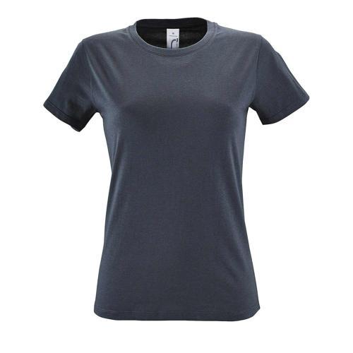 TEE-SHIRT PERSONNALISABLE FEMME EN COTON GRISSOURIS
