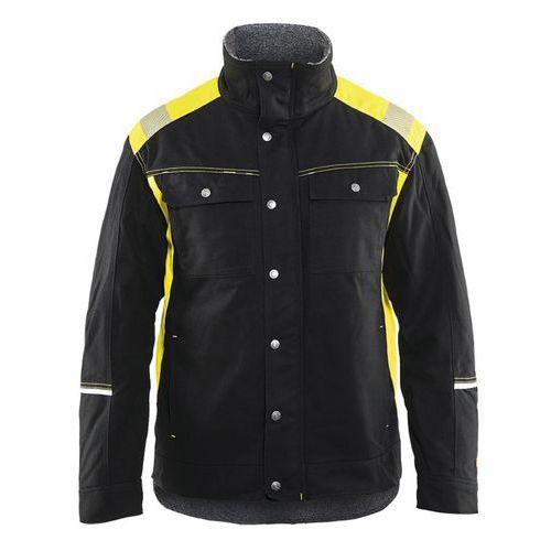 VESTE DE TRAVAIL ARTISAN HIVER NOIR/JAUNE FLUORESCENT TAILLE L - BLAKLADER