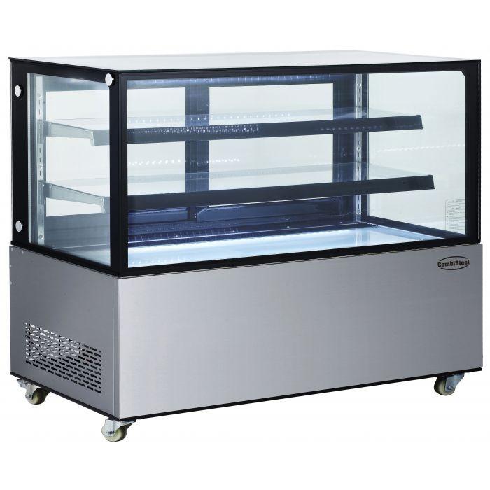Vitrine réfrigérée 4 faces vitrées 470L 7487.0025 Combisteel_0