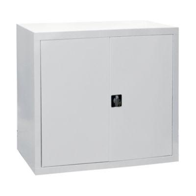 Armoire monobloc basse Securise blanche_0