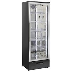 Armoire vitrine de conservation avec 1 porte - 600x560x1800 mm - 240 W 230/1V - 14AE3605 Eurast - noir multi-matériau 14AE3605_0