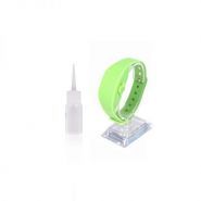 Bracelet RFID - Shenzhen Xinyetong Technology - Distributeur de gel en silicone avec récipient de 13 à 15 ml_0