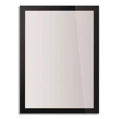 Durable sachet de 2 cadres d'affichage sun contour noir, anti uv, repositionnable, ft a3 l32,1 x h44,4 cm_0