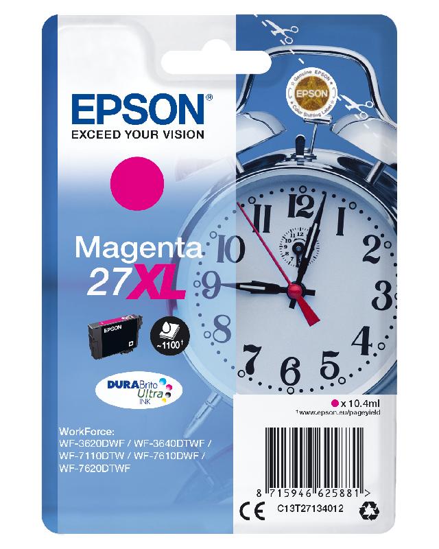 Epson Singlepack Magenta 27XL DURABrite Ultra Ink_0