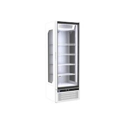 Iarp Vitrine verticale de présentation de pâtisserie GLEE GLASS 41, 670 x 641 x 1959 mm, statique, blanc, 3 faces vitrées - blanc I9C02158_0