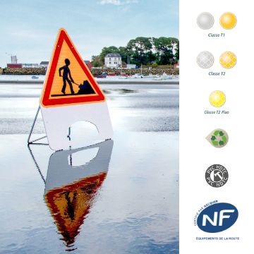 Signalisation temporaire - Gamme Panokosto - Panneaux de chantier en PVC recyclable avec options personnalisables_0