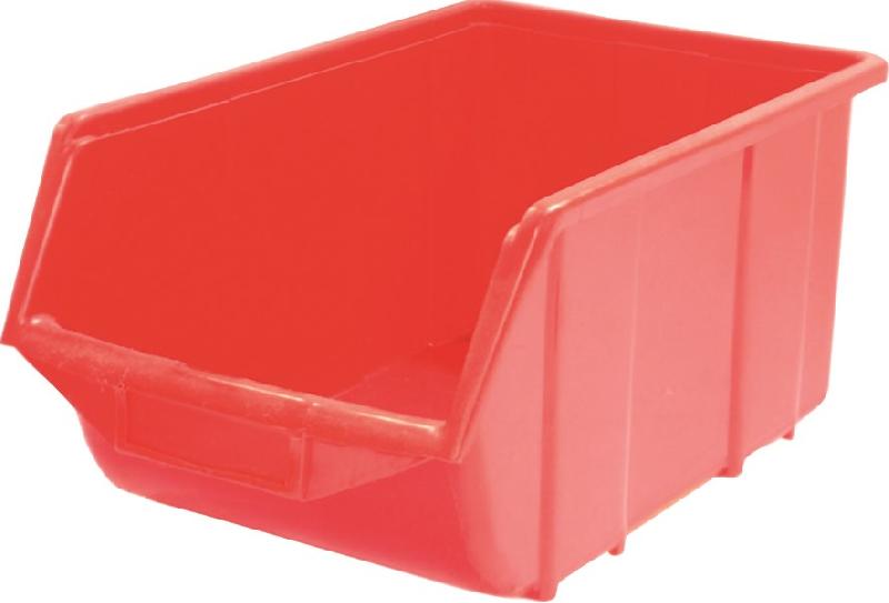 SODISE - Bac à bec en polypropylène - Rouge - Dimensions 110x90x50mm_0