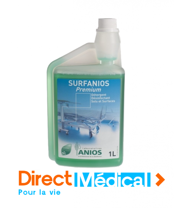Surfanios premium flacon doseur de 1 l - détergent désinfectant de surface_0