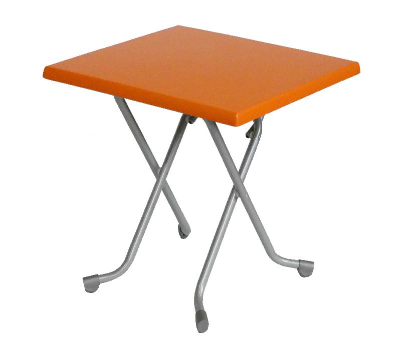 Table de terrasse pliante basic - orange_0