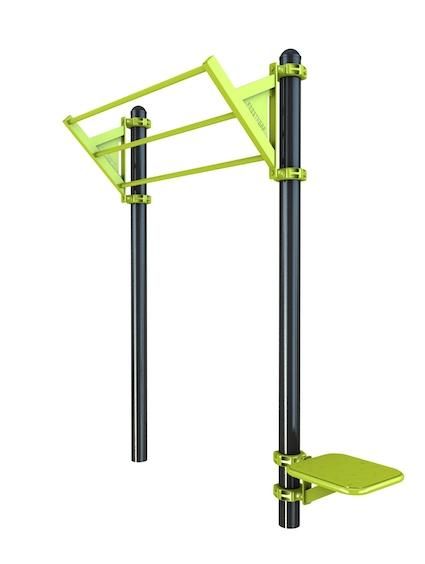 Triple barre devers + plyo - Gamme Street Workout DAMAPRO_0