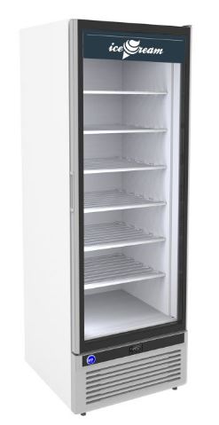 Vitrine verticale négative présentation glaces blanche GLEE 40 - IARP - Référence: GLEE 40 - EPTA_0