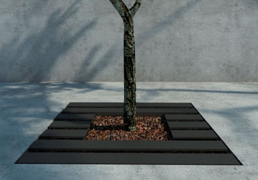 Grille d'arbre BY FÁBIO SOUSA, dimensions 98 x 98 x 4 cm 625 - Sit_0