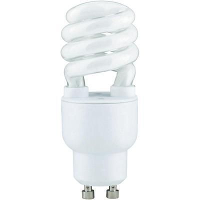 AMPOULE À ÉCONOMIE D'ÉNERGIE PAULMANN GU10 7 W = 30 W BLANC CHAUD FORME SPIRALÉE 1 PC(S)