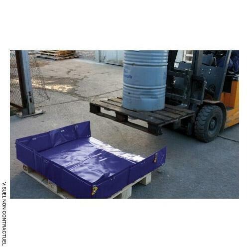 Bac de rétention souple PVC - Modèle : 12/12_0