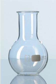 Ballon fond plat à col large - AS73117 - 50ml - diamètre 51mm - hauteur 90mm - col 34mm_0
