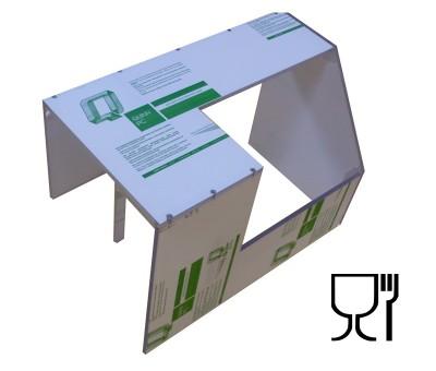Carter en PETG transparent - contact alimentaire - capot machine pour protection et sécurité_0